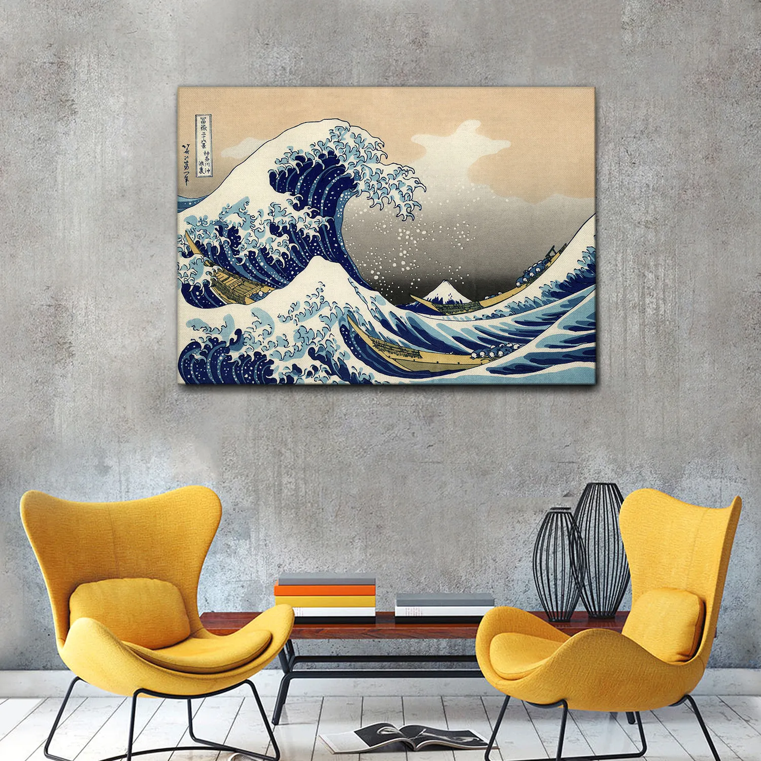 QUADRO GRANDE ONDA DI KANAGAWA - Wdesign