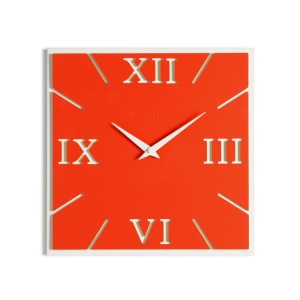 CLASSY CLOCK orologio da parete in legno verniciato