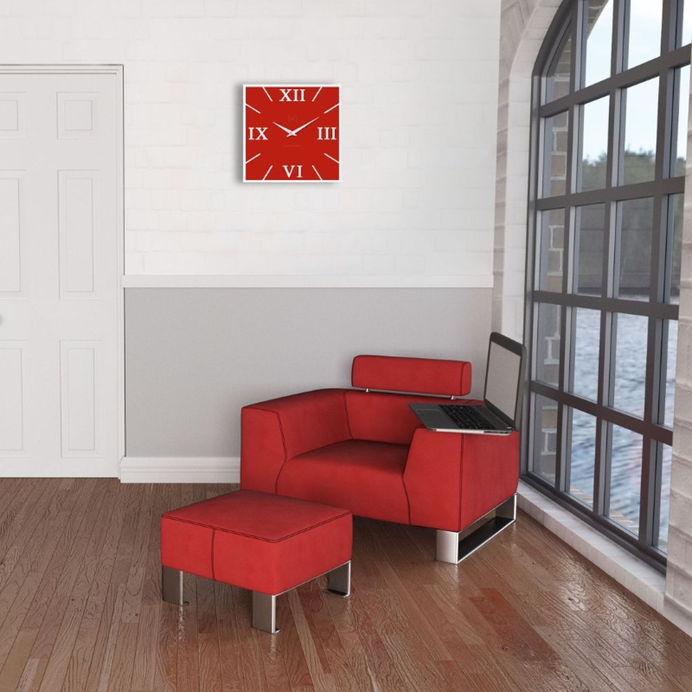 CLASSY CLOCK orologio da parete in legno verniciato