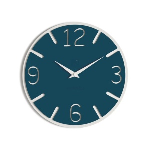 NOON CLOCK orologio da parete in legno verniciato