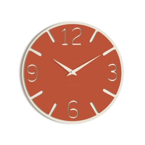 NOON CLOCK orologio da parete in legno verniciato