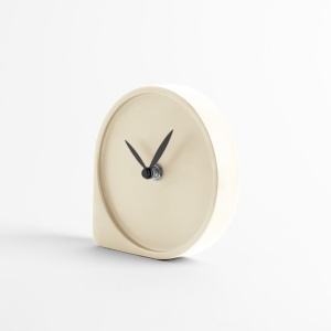 DROP CLOCK orologio d'appoggio in legno verniciato