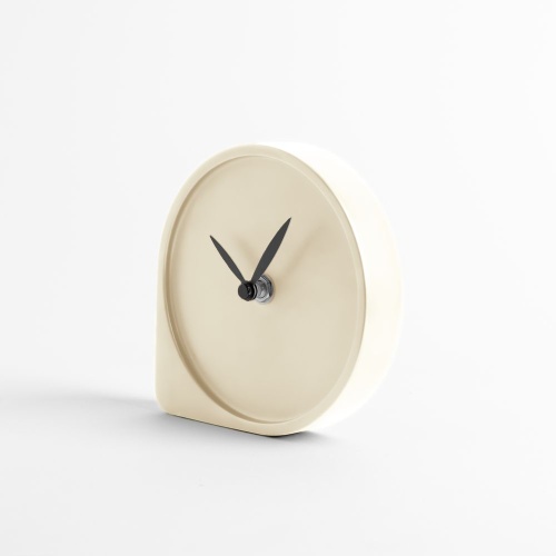 DROP CLOCK orologio d'appoggio in legno verniciato