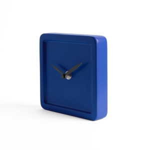 NATTY CLOCK orologio d'appoggio in legno verniciato