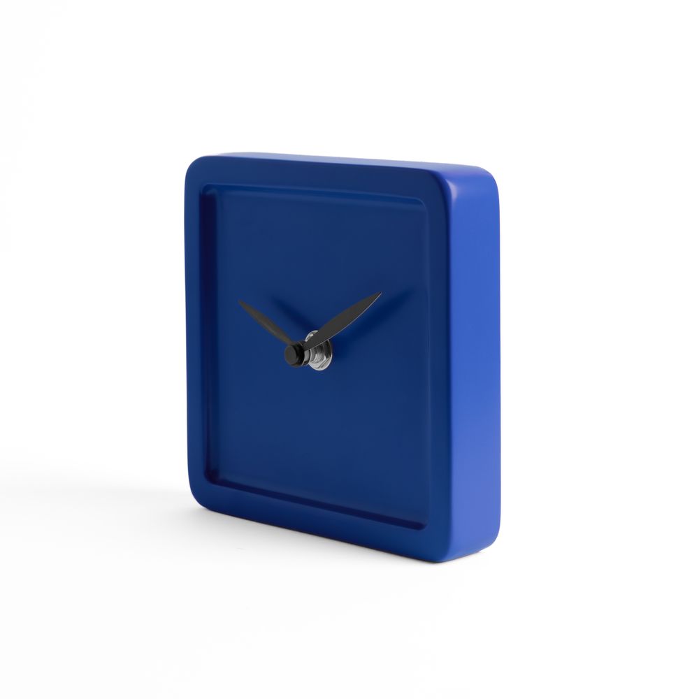 NATTY CLOCK orologio d'appoggio in legno verniciato