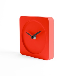 PRETTY CLOCK orologio d'appoggio in legno verniciato