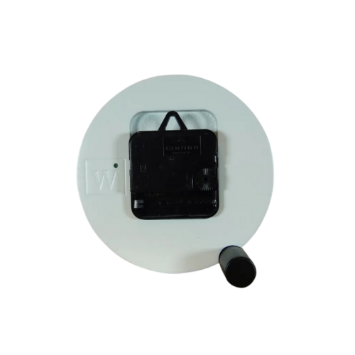 SLEEK CLOCK MARBLE Orologio rotondo d'appoggio in legno