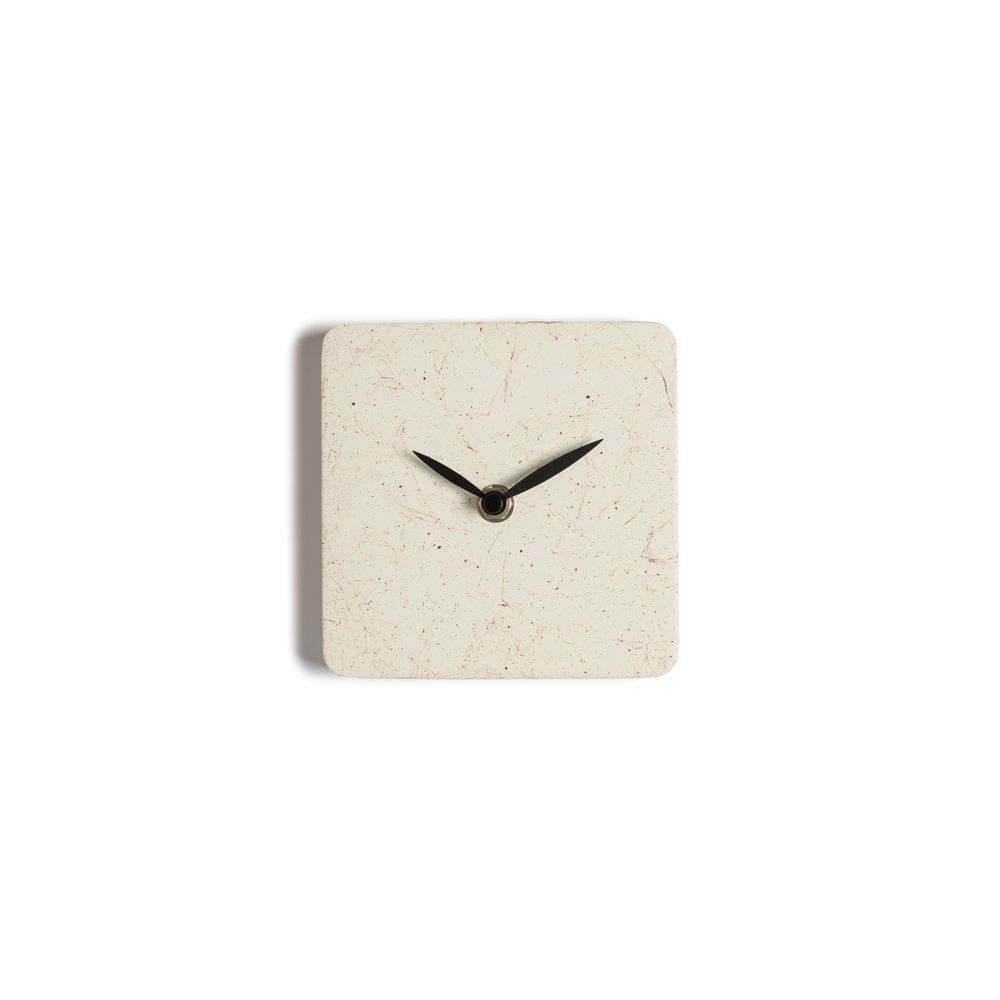 MARBLE CLOCK Orologio d'appoggio effetto marmo