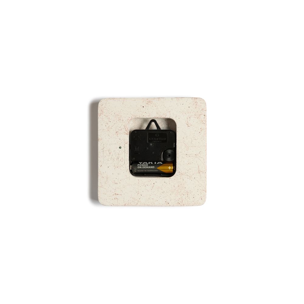 MARBLE CLOCK Orologio d'appoggio effetto marmo