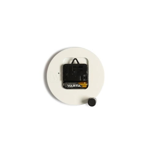 SLEEK CLOCK MARBLE Orologio rotondo d'appoggio in legno