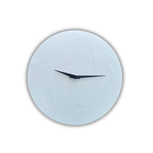 MALTA WHITE CLOCK orologio da parete in legno verniciato