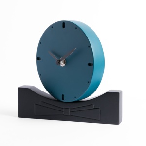 MR CLOCK orologio d'appoggio in legno verniciato