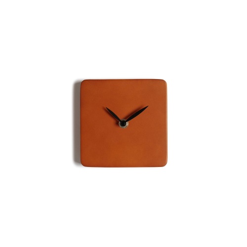 CORTEN CLOCK Orologio d'appoggio in legno verniciato