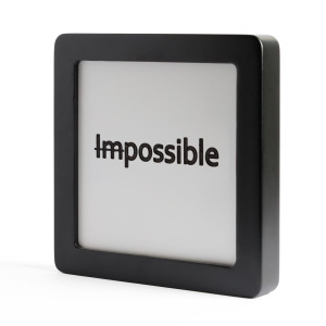 Quadretto in Legno Impossibile