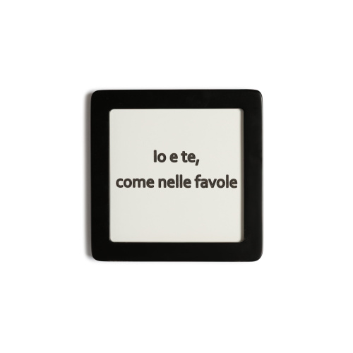 Quadretto in Legno Io e te, come nelle favole