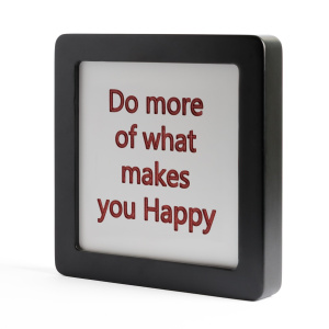 Quadretto in Legno do more of what makes you happy