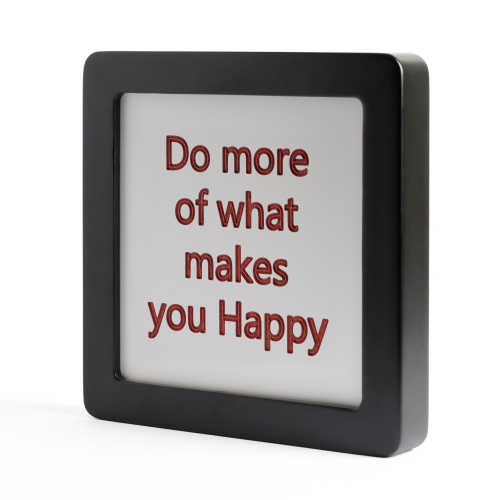 Quadretto in Legno do more of what makes you happy