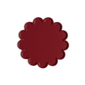 Svuotatasche Flower in legno verniciato