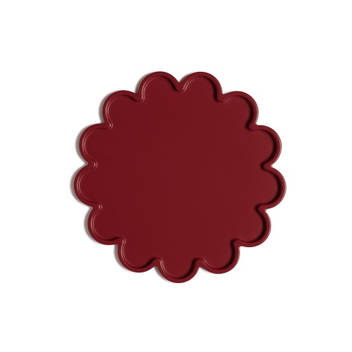 Svuotatasche Flower in legno verniciato