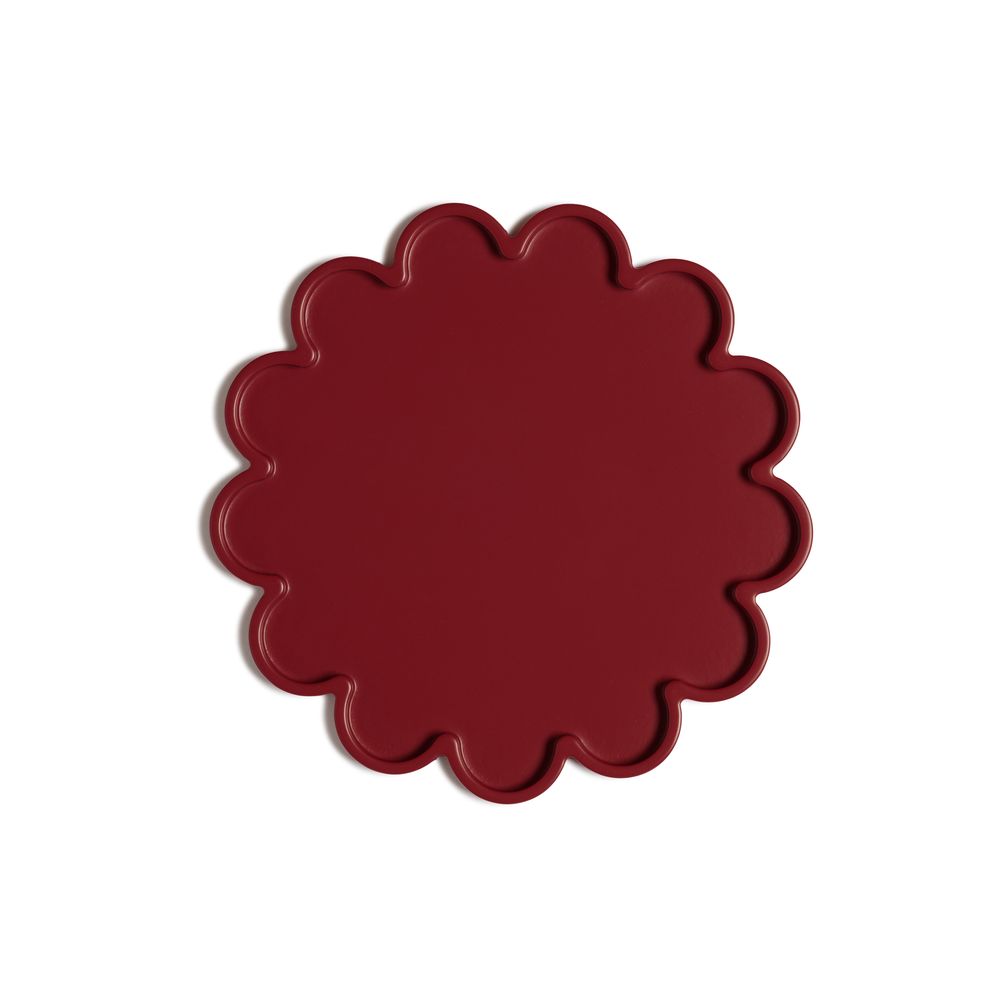 Svuotatasche Flower in legno verniciato