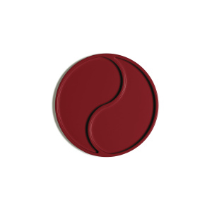 Svuotatasche Ying-Yang in legno verniciato