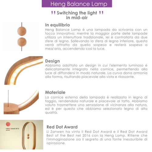 Lampada Heng Balance