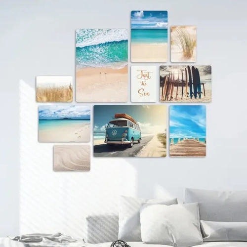 Beach Life Quadri set 10 pannelli