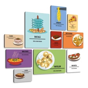 Cucina Italiana Quadri set 10 pannelli