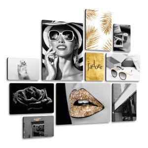 Fashion J'Adore Quadri set 10 pannelli