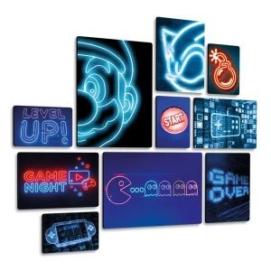 Game Night Quadri set 10 pannelli