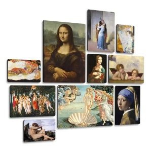 I Grandi Classici 1 Quadri set 10 pannelli