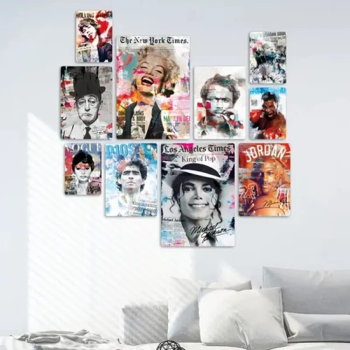 Icone Tribute 2 Quadri set 10 pannelli