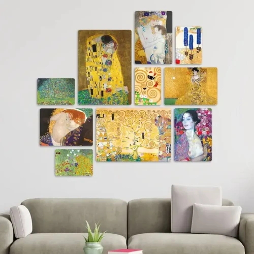 Klimt Quadri set 10 pannelli