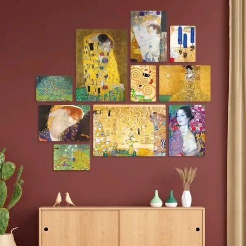 Klimt Quadri set 10 pannelli