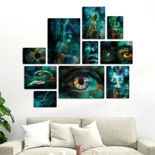 Metaphysical Soul Quadri set 10 pannelli