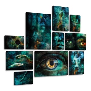 Metaphysical Soul Quadri set 10 pannelli