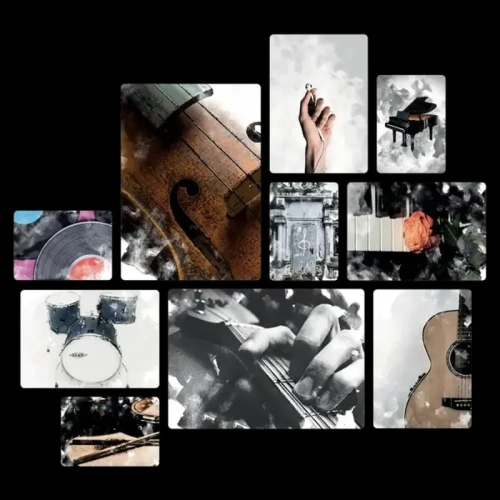 Musicart Quadri set 10 pannelli