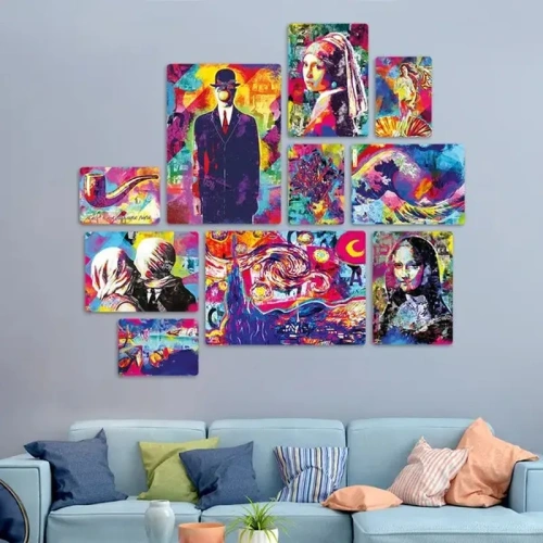 Pop Art Quadri set 10 pannelli