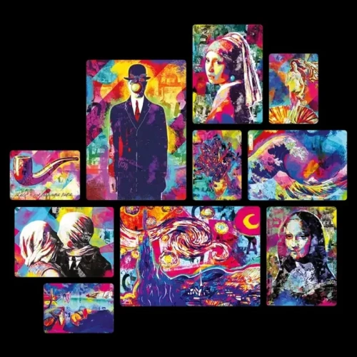 Pop Art Quadri set 10 pannelli