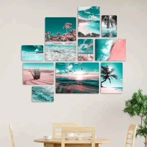 Raccolta Mare 2 Quadri set 10 pannelli