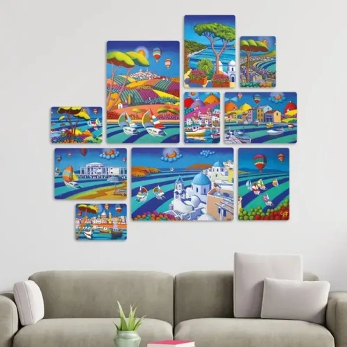 Raccolta Mare Quadri set 10 pannelli