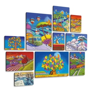 Raccolta Stagioni Quadri set 10 pannelli