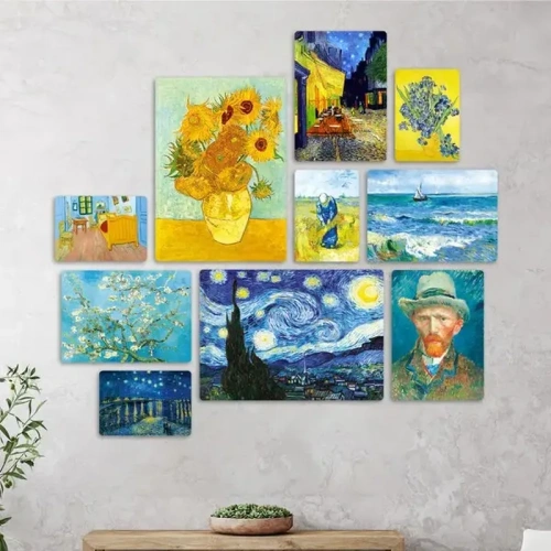 Van Gogh Quadri set 10 pannelli