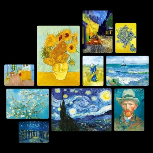 Van Gogh Quadri set 10 pannelli