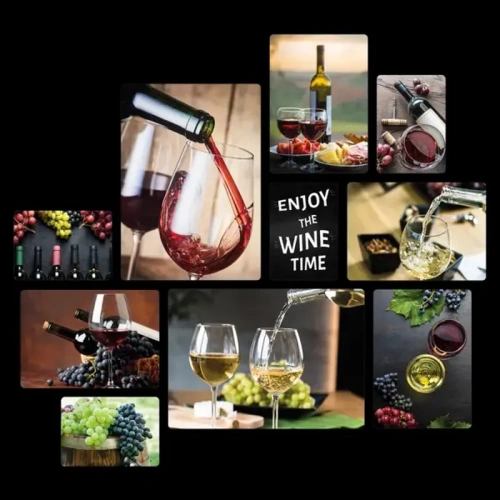 Vino Quadri set 10 pannelli