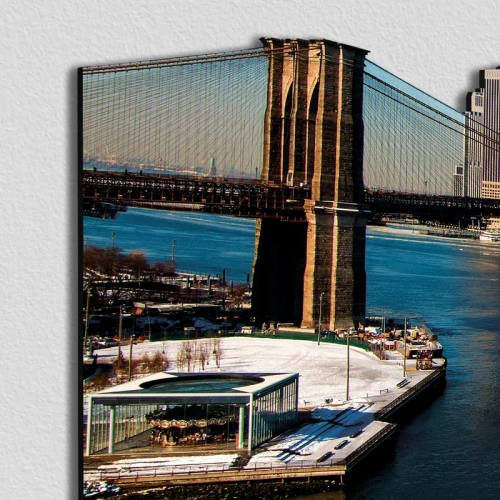 Brooklyn Skyline Fotografico Sagomato