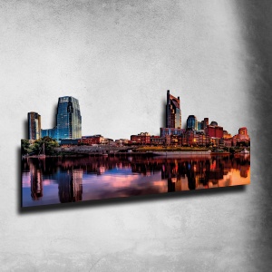 Nashville Skyline Fotografico Sagomato