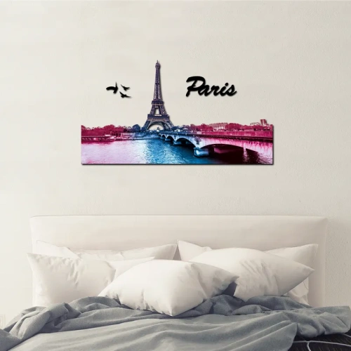 Parigi Skyline Fotografico Sagomato