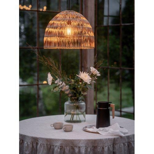 Lampada Soffitto Lace Outdoor In Rattan