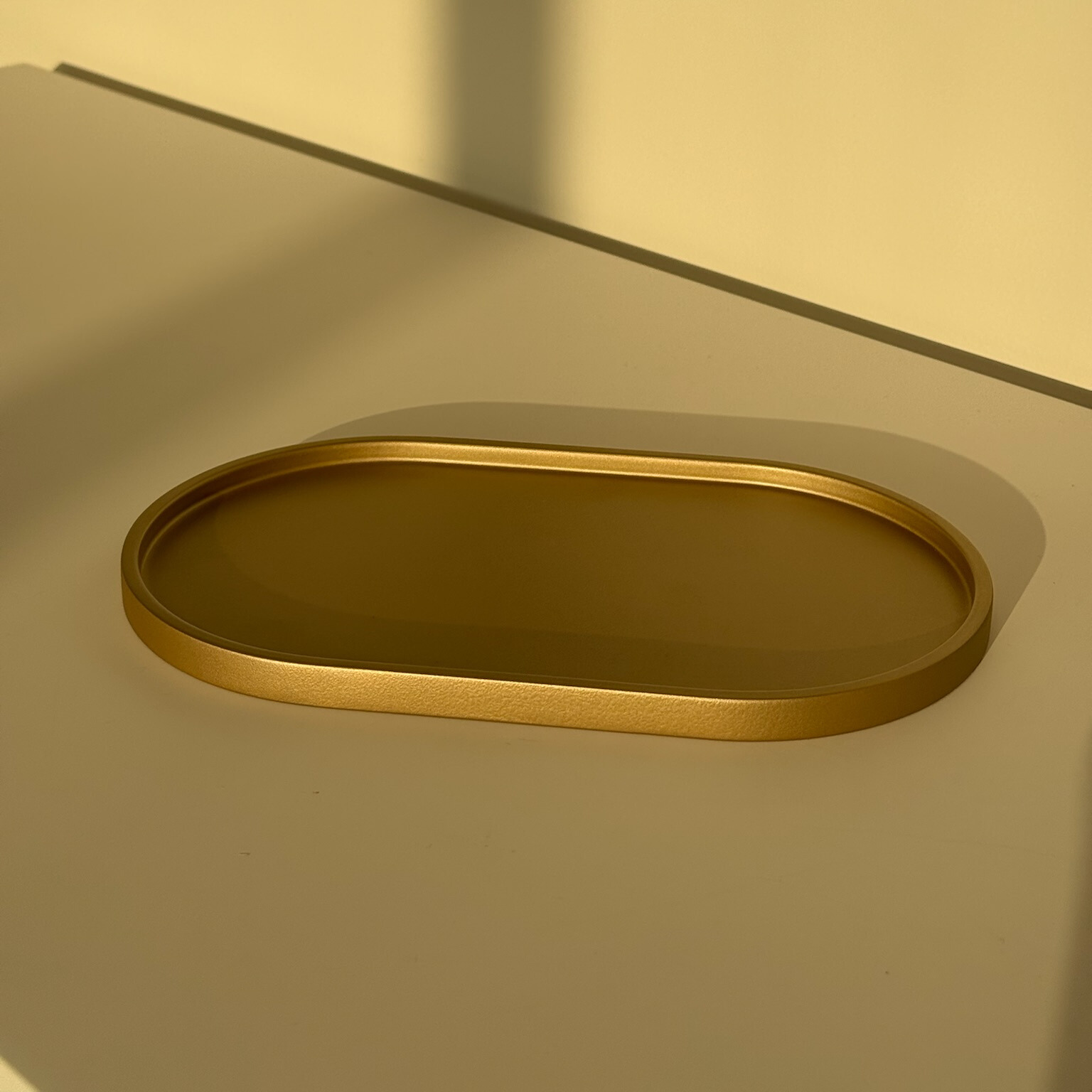 Svuotatasche Ellix metallizzato in legno